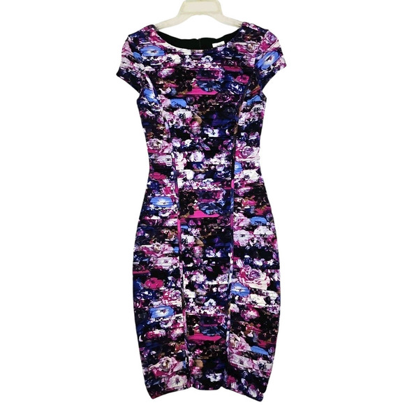 Cache ~Woman Size 2~ Multicolor Sexy Srtetch Pencil Dress NWT. - Picture 1 of 13
